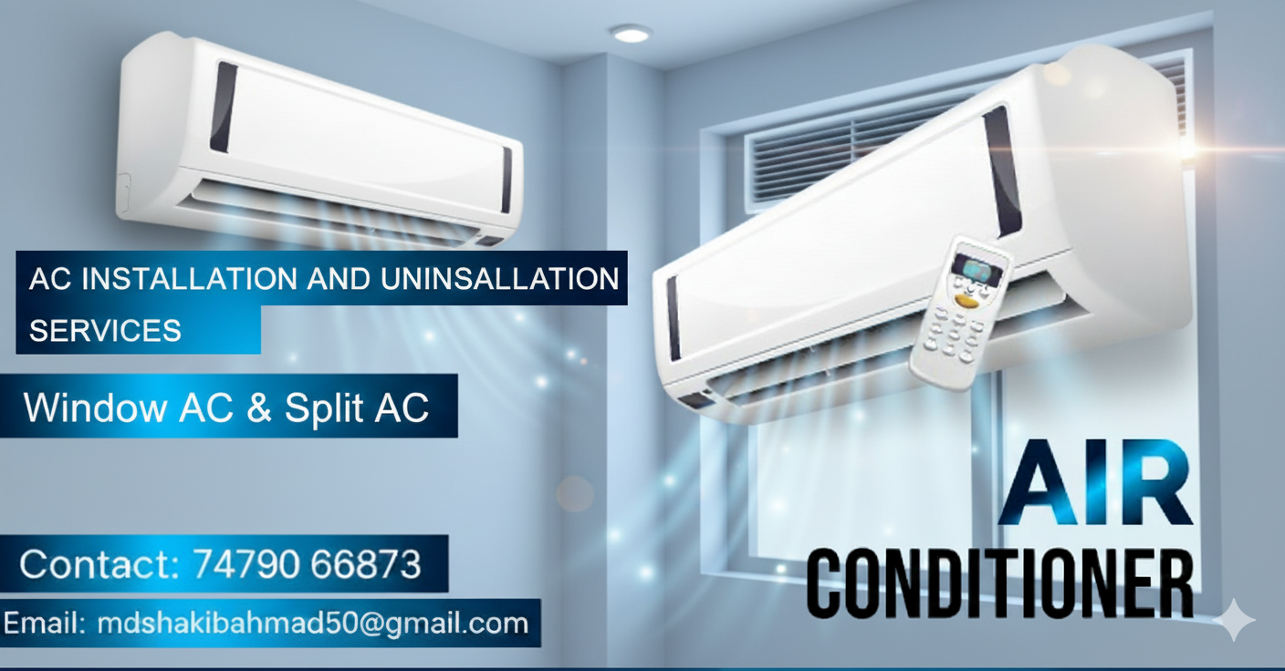 INSTALLSATION & UNINSTALATION OF AC