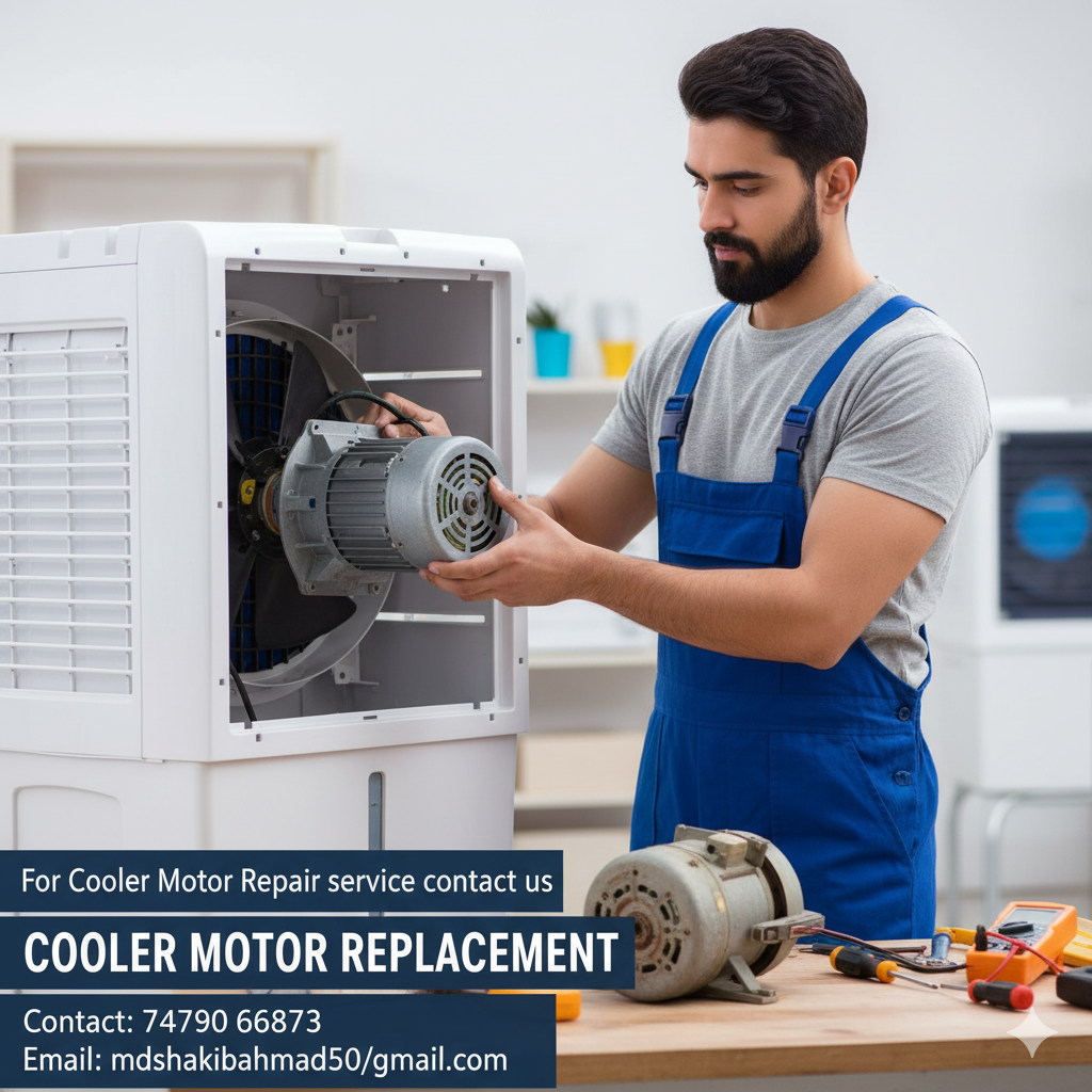 COOLER MOTOR REPLACEMENT